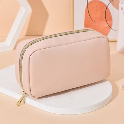 Sac de maquillage personnalisé de couleur avec fermeture à glissière étanche