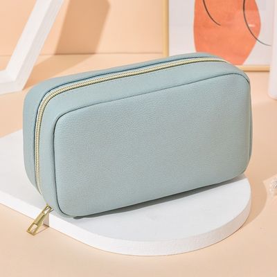 Sac de maquillage personnalisé de couleur avec fermeture à glissière étanche