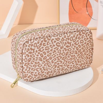 Sac de maquillage personnalisé de couleur avec fermeture à glissière étanche