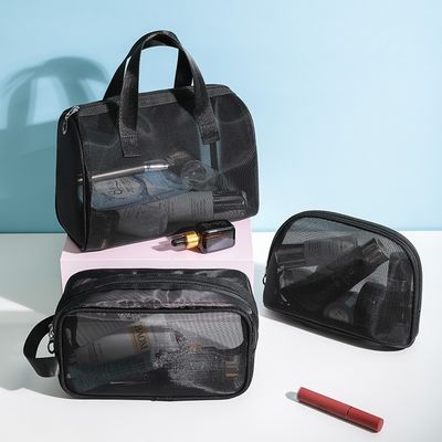 Sacoche cosmétique à fermeture à glissière en nylon La meilleure sacoche en nylon pour femmes