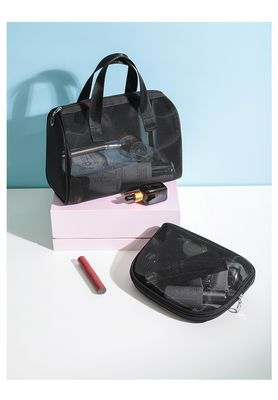 Sacoche cosmétique à fermeture à glissière en nylon La meilleure sacoche en nylon pour femmes