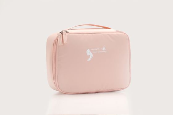 OEM/ODM acceptable sac de maquillage en nylon personnalisé pour les voyages et conception transparente