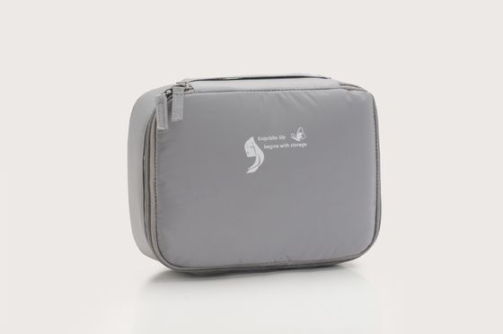 OEM/ODM acceptable sac de maquillage en nylon personnalisé pour les voyages et conception transparente