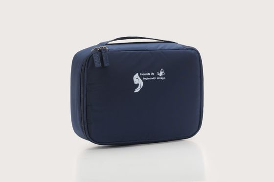 OEM/ODM acceptable sac de maquillage en nylon personnalisé pour les voyages et conception transparente