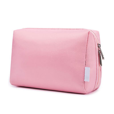 Cas de sac de maquillage recyclé sur mesure en polyester pour une organisation de beauté écologique