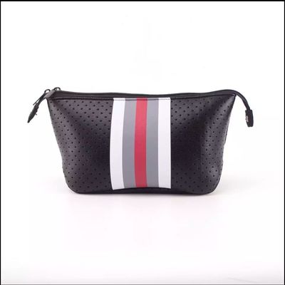 Fermeture à fermeture à glissière Sac de maquillage en néoprène pour les cosmétiques Commodité et protection imperméable