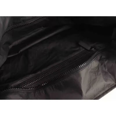 OEM/ODM Acceptable Logo personnalisé imprimé Dupont Tyvek Sac de magasinage en papier avec fermeture à glissière