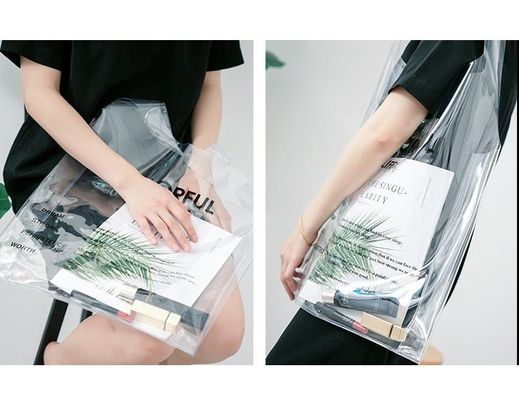 Matériau principal Sac à main en PVC parfait pour les voyages et sorties occasionnelles