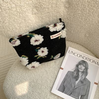 Sacs de rangement en peluche de style japonais