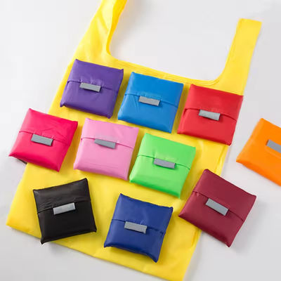 Sacs d'épicerie écosystémique en nylon en ripstop recyclé étanche à l'eau avec style en boucle douce