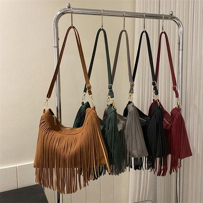 Sac à main personnalisé avec poignées de foulard Nouveau style à la mode et bordure colorée