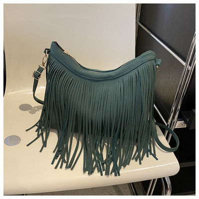 Sac à main personnalisé avec poignées de foulard Nouveau style à la mode et bordure colorée