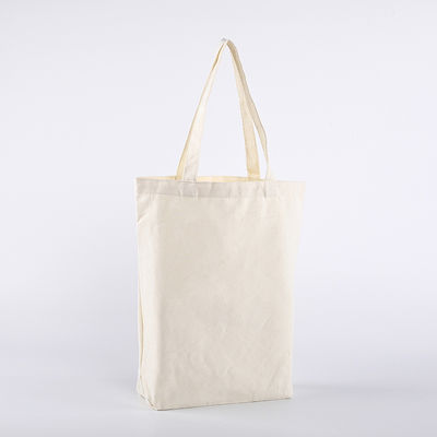 Taille moyenne Logo imprimé sur mesure conception sac de coton en noir blanc rose couleur naturelle