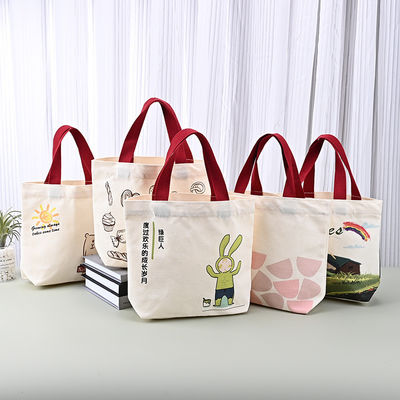 Le dernier sac à main en coton recyclé à la mode avec logo imprimé sur mesure
