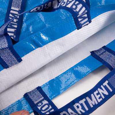 Sacs de magasinage tissés Pp imperméables à l'eau pour la promotion de couleurs personnalisées et écologiques