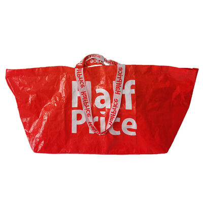 Sac de magasinage personnalisé à la main avec couleur personnalisée et logo multicolore
