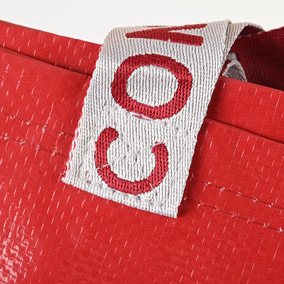 Coloris personnalisés en polypropylène laminé à charge lourde imprimé sac à main tissé