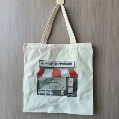 Sac de magasinage en toile avec logos Plain Custom Sublimation Blancs Sac à dos en polyester blanc