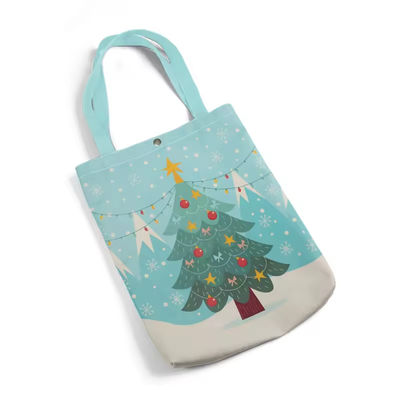 Les derniers modèles de sacs de magasinage sur mesure sacs de toile avec impression en couleurs