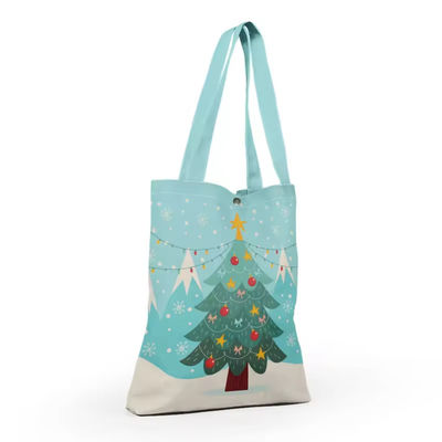 Les derniers modèles de sacs de magasinage sur mesure sacs de toile avec impression en couleurs