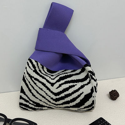 Mode de luxe modèle de fleurs mini sac à main femme sac à main de magasinage mignon sac à tricot