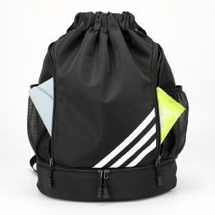 20-37 litres de capacité Sac à dos léger à corde à tirer pour le basket-ball et le football