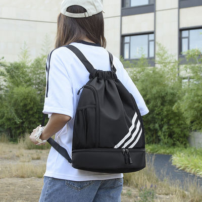 20-37 litres de capacité Sac à dos léger à corde à tirer pour le basket-ball et le football