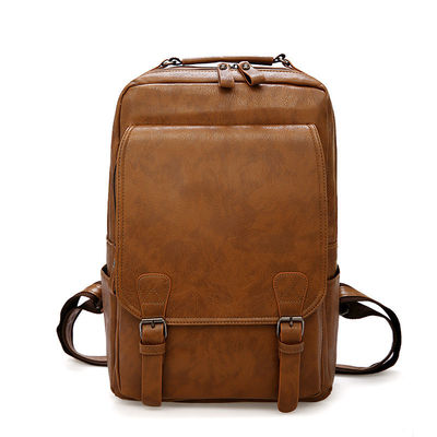 20 à 37 litres de capacité Sac à dos en cuir doux pour homme Sac d'affaires en cuir et sac scolaire