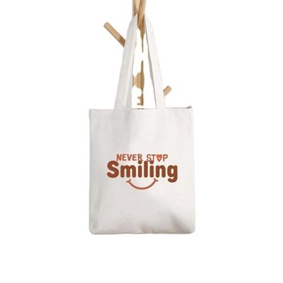 La vie quotidienne Logo imprimé sur mesure Sac à dos pliable à usage réutilisable