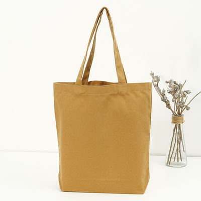 Achats Taille personnalisable Couleur solide Sac à dos en coton avec logo personnalisé