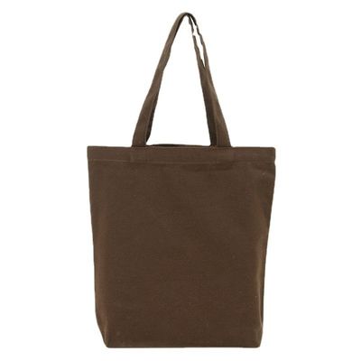 Achats Taille personnalisable Couleur solide Sac à dos en coton avec logo personnalisé