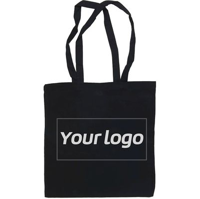 Nouveau logo personnalisé à la mode Eco-friendly sac de toile avec fermeture à glissière et poche