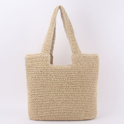 Sacs à main de paille Raffia d'été acceptables pour les sacs de plage recyclés