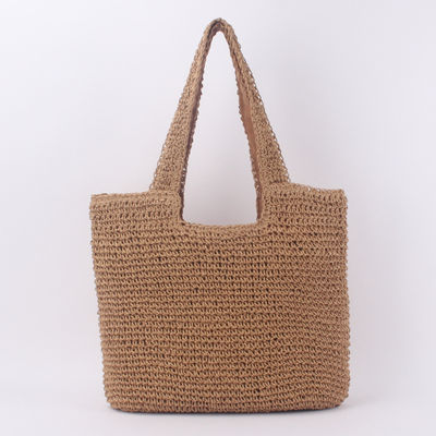 Sacs à main de paille Raffia d'été acceptables pour les sacs de plage recyclés