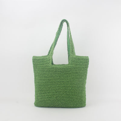 Sacs à main de paille Raffia d'été acceptables pour les sacs de plage recyclés