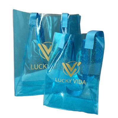 TPU bleu clair sac de plage de natation à l' extérieur sac imperméable à l' eau de grande capacité
