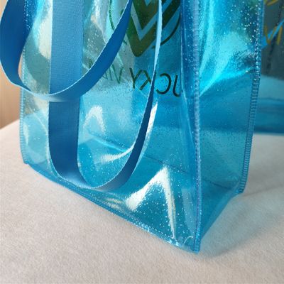 TPU bleu clair sac de plage de natation à l' extérieur sac imperméable à l' eau de grande capacité