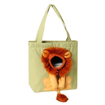 Sac d'extérieur portable en toile pour animaux de compagnie, toutes saisons, sac imprimé avec logo personnalisé pour chiens et chats