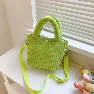 Sac à main en velours imprimé sur mesure avec logo crossbody mode sac de magasinage pour femmes