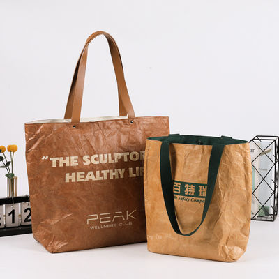 Sac à soupe à grande capacité personnalisé Sac à soupe écologique Sac en papier Dupont imperméable