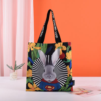 Sacs à dos en sublimation Logo personnalisé imprimé pour sac en toile de grande capacité réutilisable