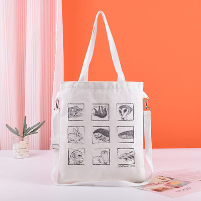 Sacs à dos en sublimation Logo personnalisé imprimé pour sac en toile de grande capacité réutilisable