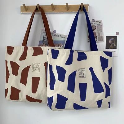 Sac de magasinage écologique personnalisé Sac à dos en toile de coton pour femme Sac de week-end recyclé