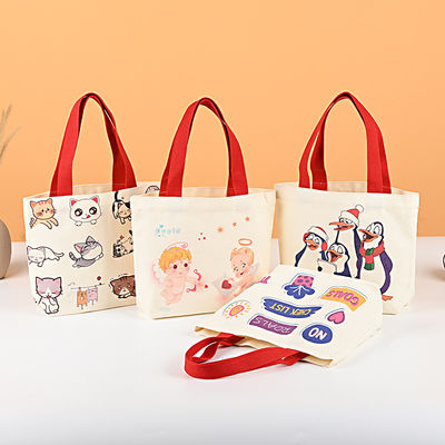 Sac à main en coton en toile imprimé