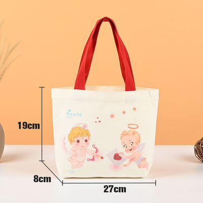 Sac à main en coton en toile imprimé