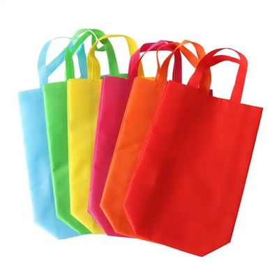 Logo personnalisé Sac de magasinage non tissé pour les promotions de cadeaux de vacances réutilisables