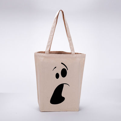 Logo personnalisé Sacs en toile en coton en couleur avec le dernier motif de lettres à la mode