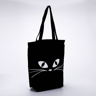 Logo personnalisé Sacs en toile en coton en couleur avec le dernier motif de lettres à la mode
