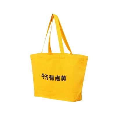 Sacs de magasinage en toile de mode pour femmes avec logo et couleur personnalisés