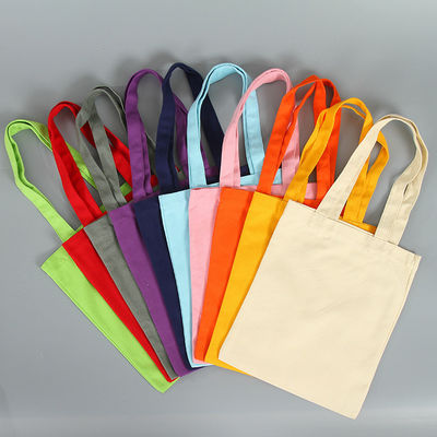 Couleur personnalisée Reutilisable Tissu de concepteur toile de coton sac de magasinage Eco Friendly